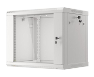 Lanberg Wisząca 19" 9U 600x450mm jednosekcyjna (szara) - 455390 - zdjęcie 6